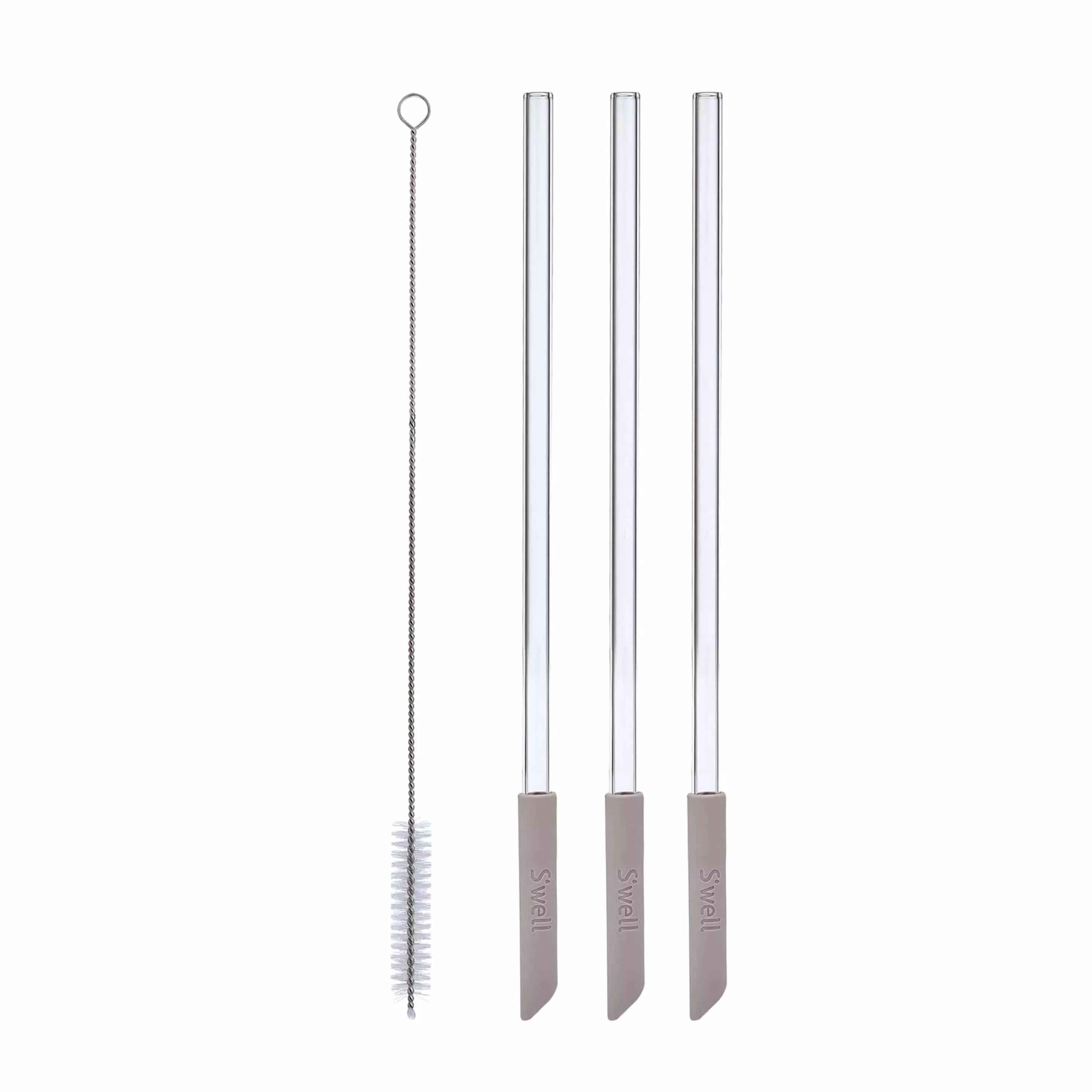 Glass Straw Set|Lunar Grey&Multi