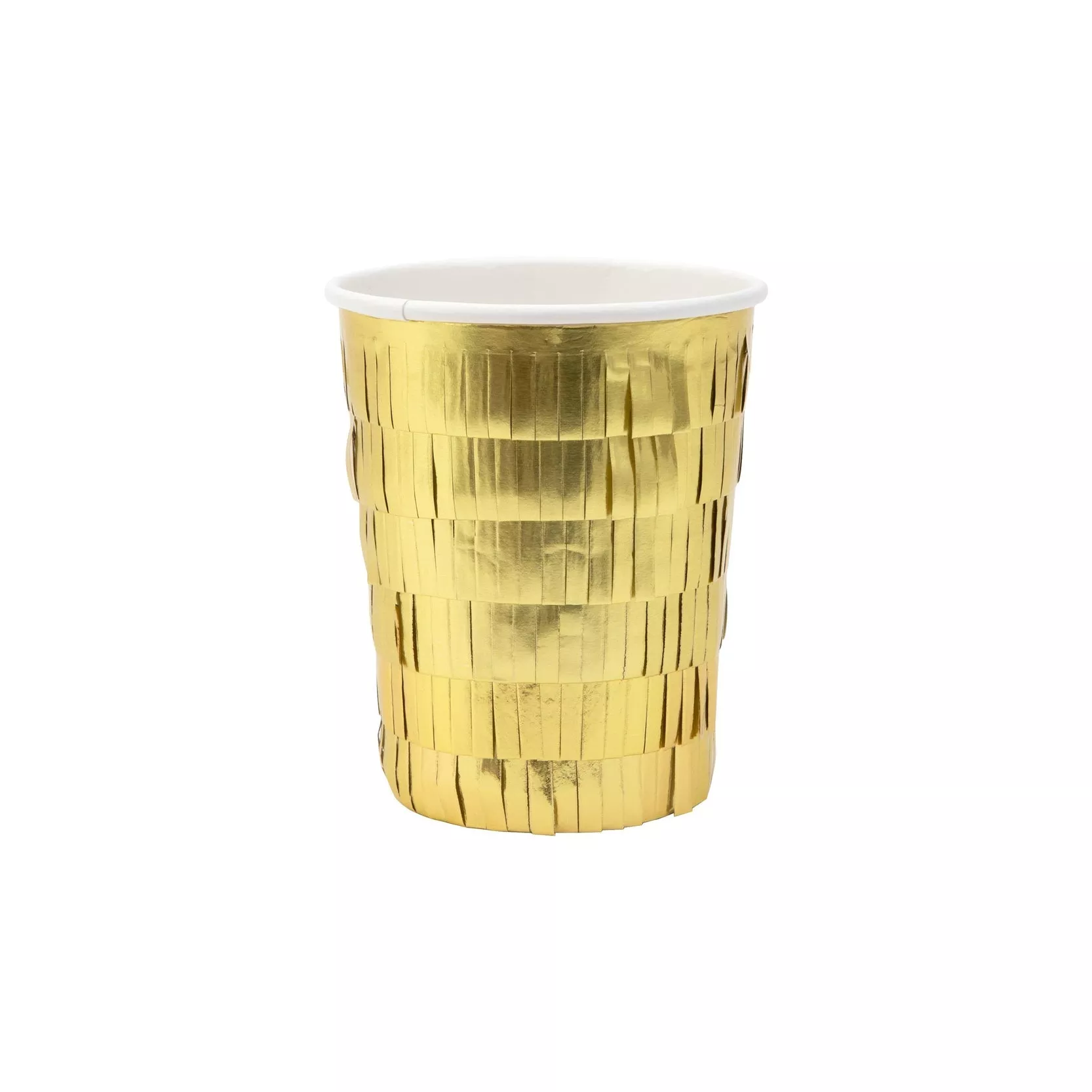 Gold Fringe Small Tumbler Cups