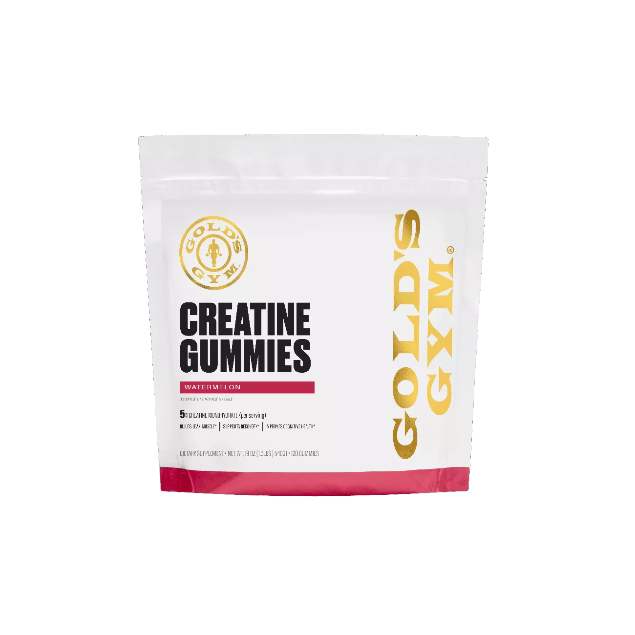 Gold's Gym Creatine Gummies|Watermelon&Wild Berry