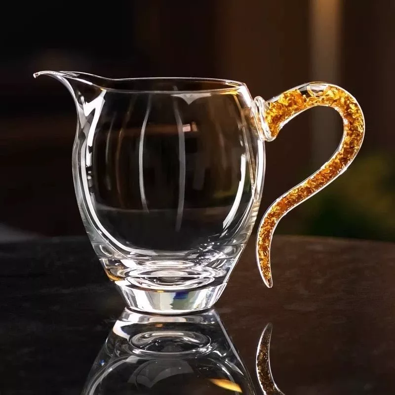 Golden Foils Glass Fairness Cup
