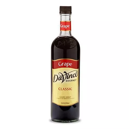 Grape DaVinci Gourmet Syrup Bottle - 750mL