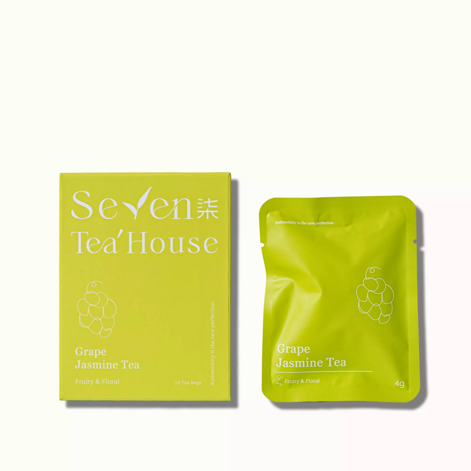 Grape Jasmine Tea|Gift Box - 10 Count&Eco-Friendly Pack - 13 Count&Sachets - 3 Count