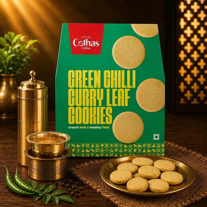Green Chilly Leaf Cookies – 156gm
