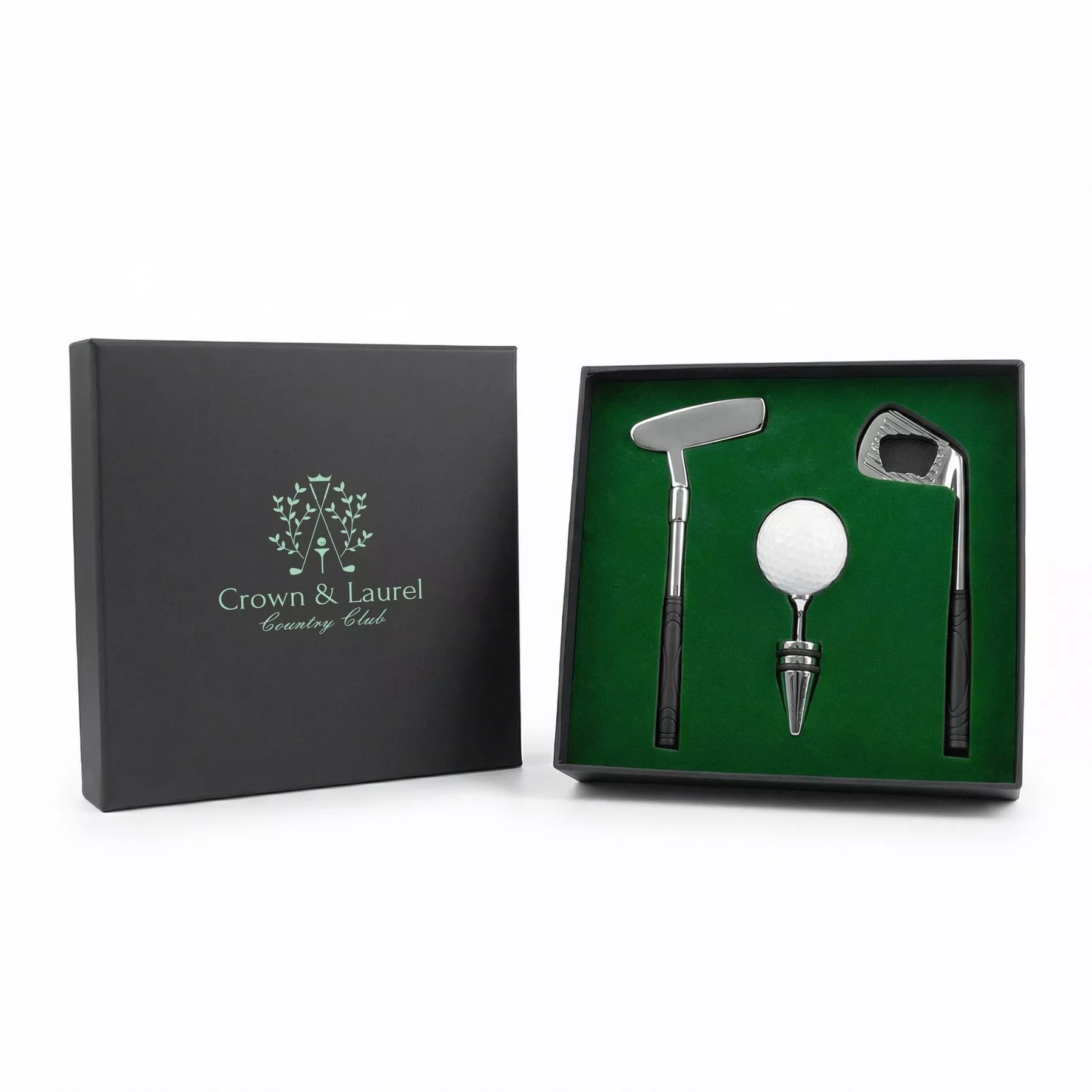 Greens Grapes Wine Accessory Set