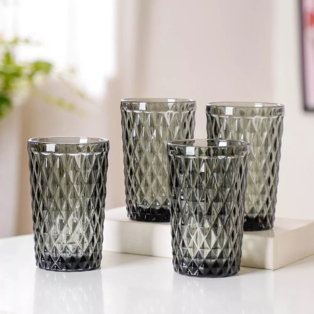 Grey Juice Glass Set of 4