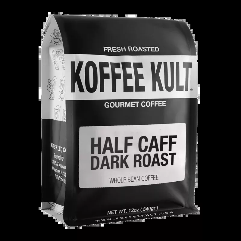 Half Caff Dark Roast: Shadow & Light (Water Process)