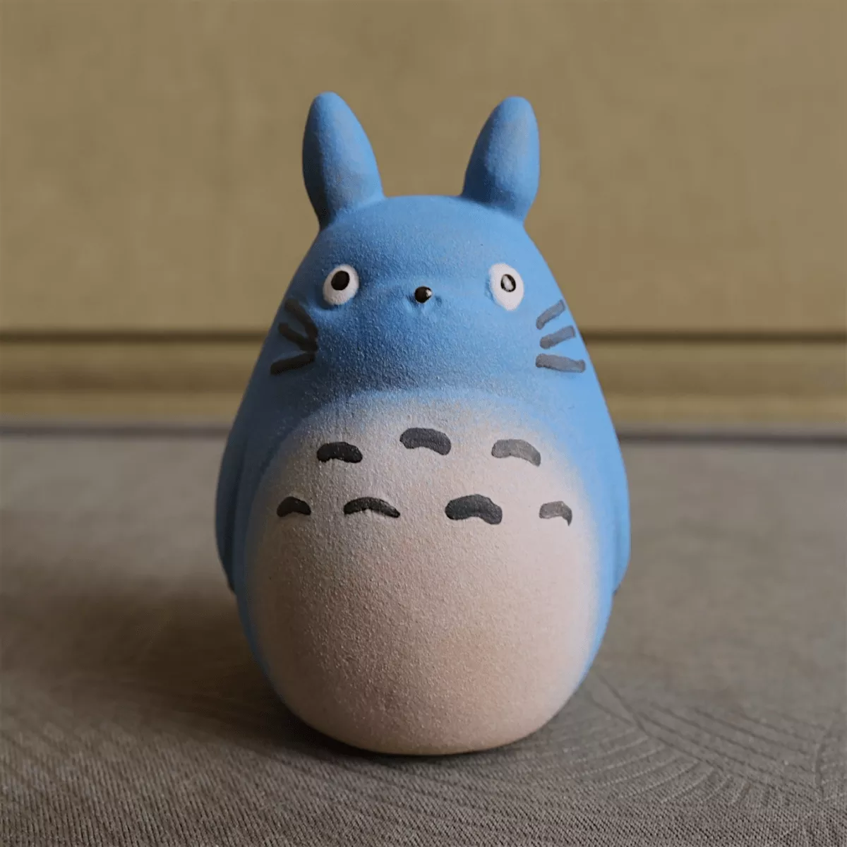 Handmade Blue Guardian Rabbit Teapet