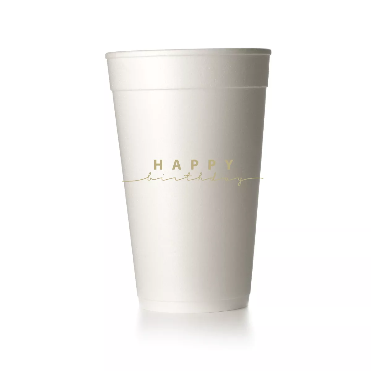 Happy Birthday Cups|Foam&Frost Flex