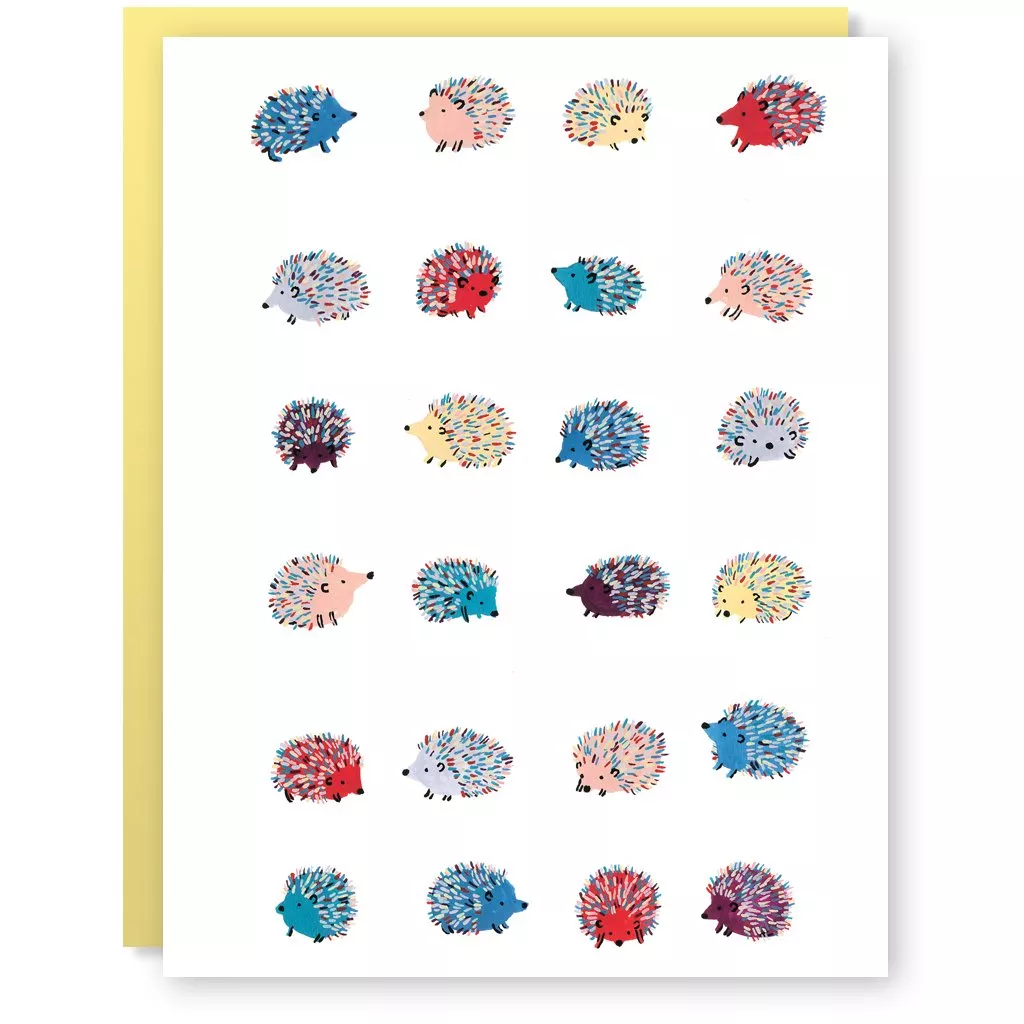 Happy Hedgehogs Card