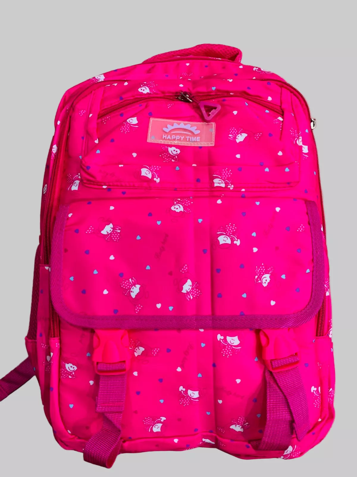 Happy Time Girls School Backpack Large & Stylish Design