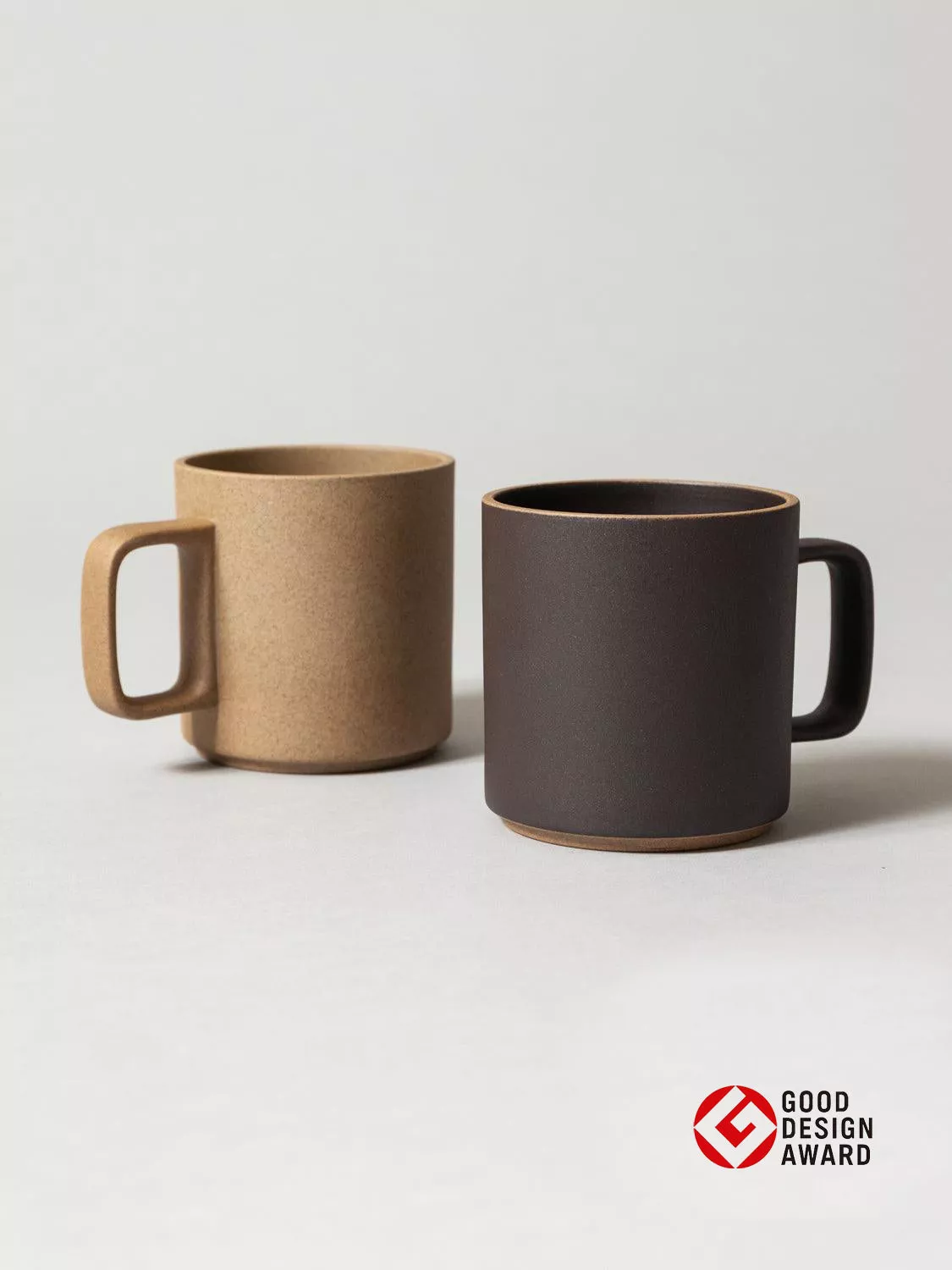 Hasami Porcelain Mug - Matte|Black&Natural