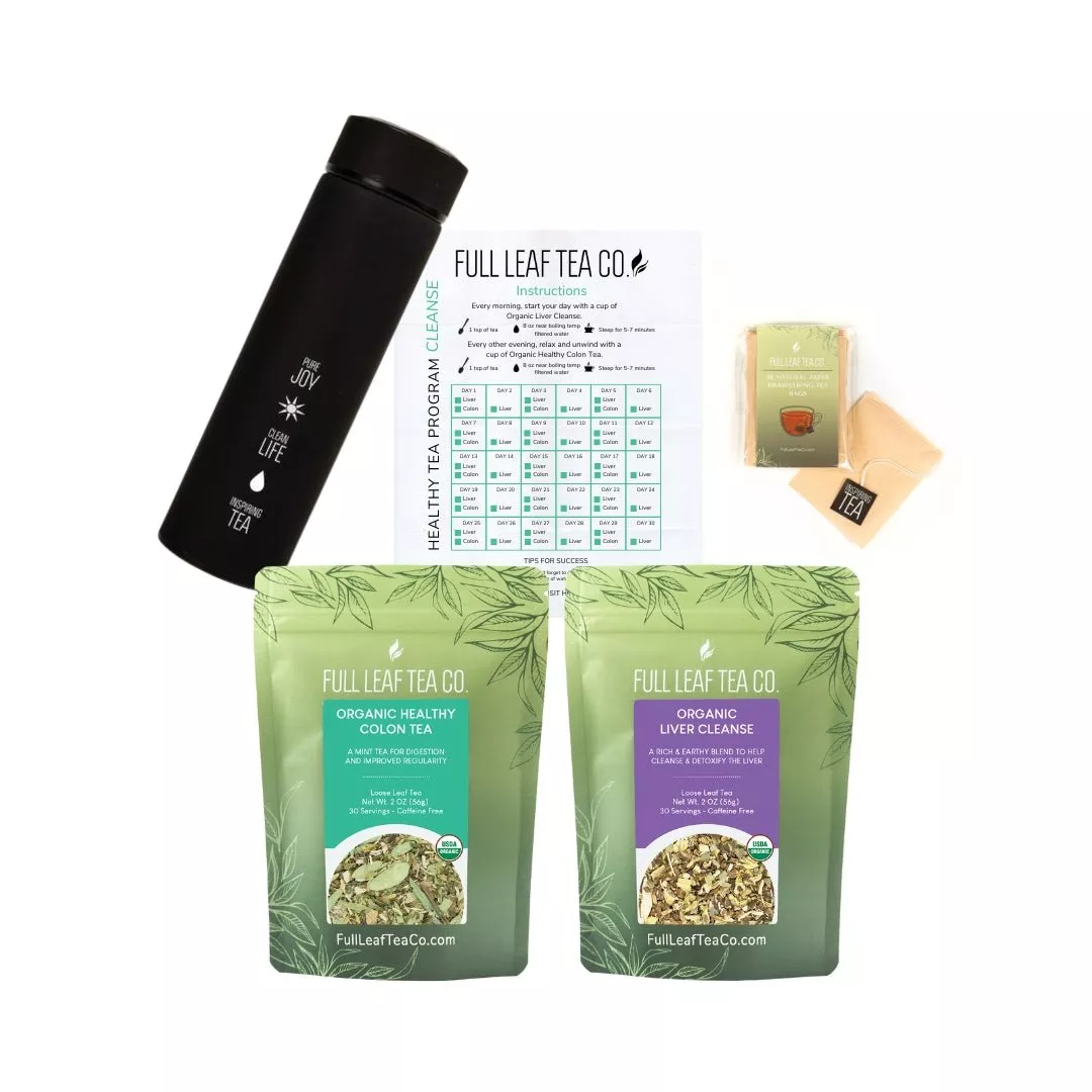 Healthy Tea Program - Cleanse|Healthy Tea Program Cleanse&Healthy Tea Program Cleanse Refill Pack