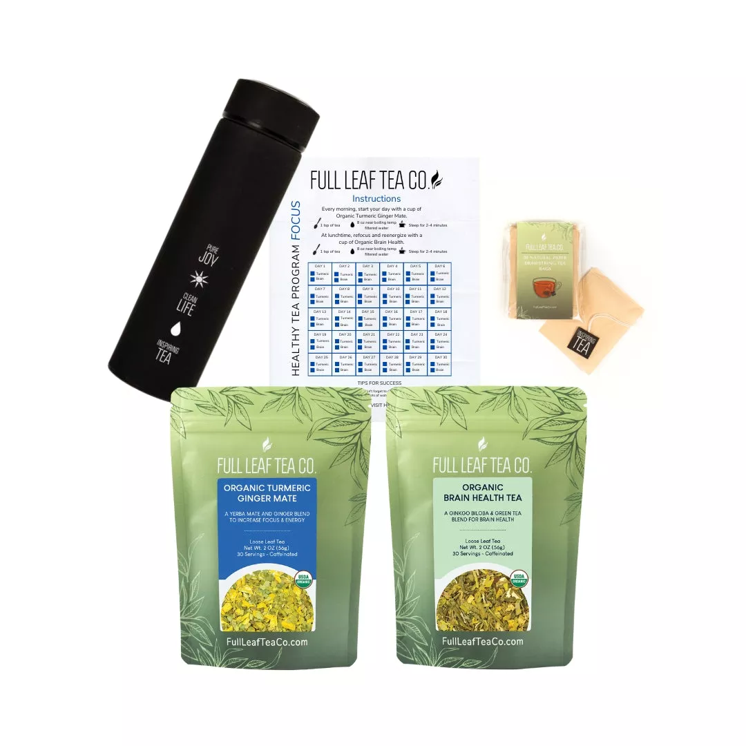 Healthy Tea Program - Focus|Healthy Tea Program Focus&Healthy Tea Program Focus Refill Pack