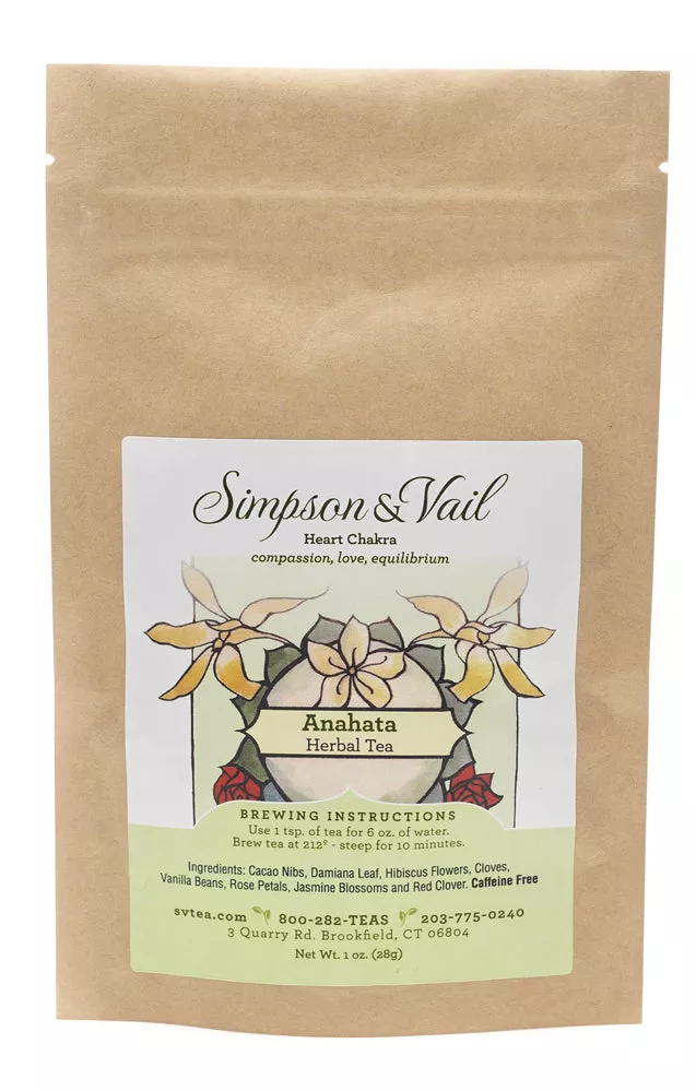 Heart Chakra (Anahata) Herbal Tisane - 1oz pkg