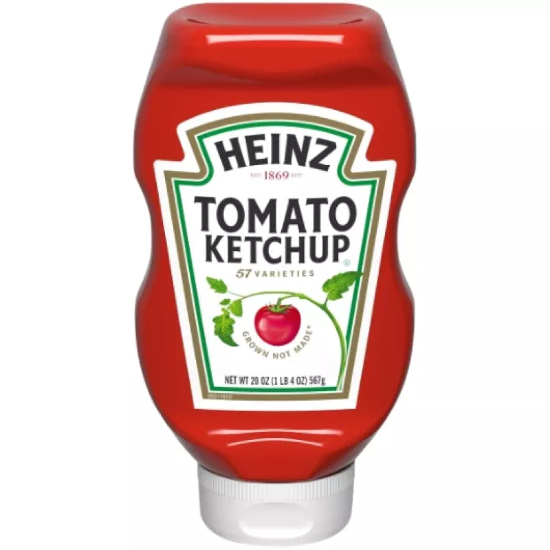 Heinz 20 oz Tomato Ketchup (Upside Down Plastic Bottle)