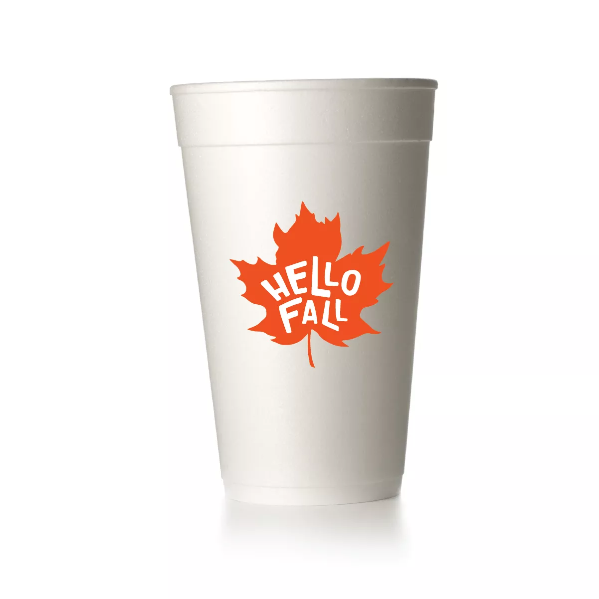 Hello Fall Cups|Foam&Frost Flex|Burnt Orange