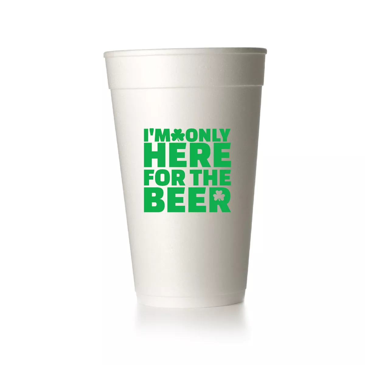 Here for the Beer! Cups|Foam&Frost Flex