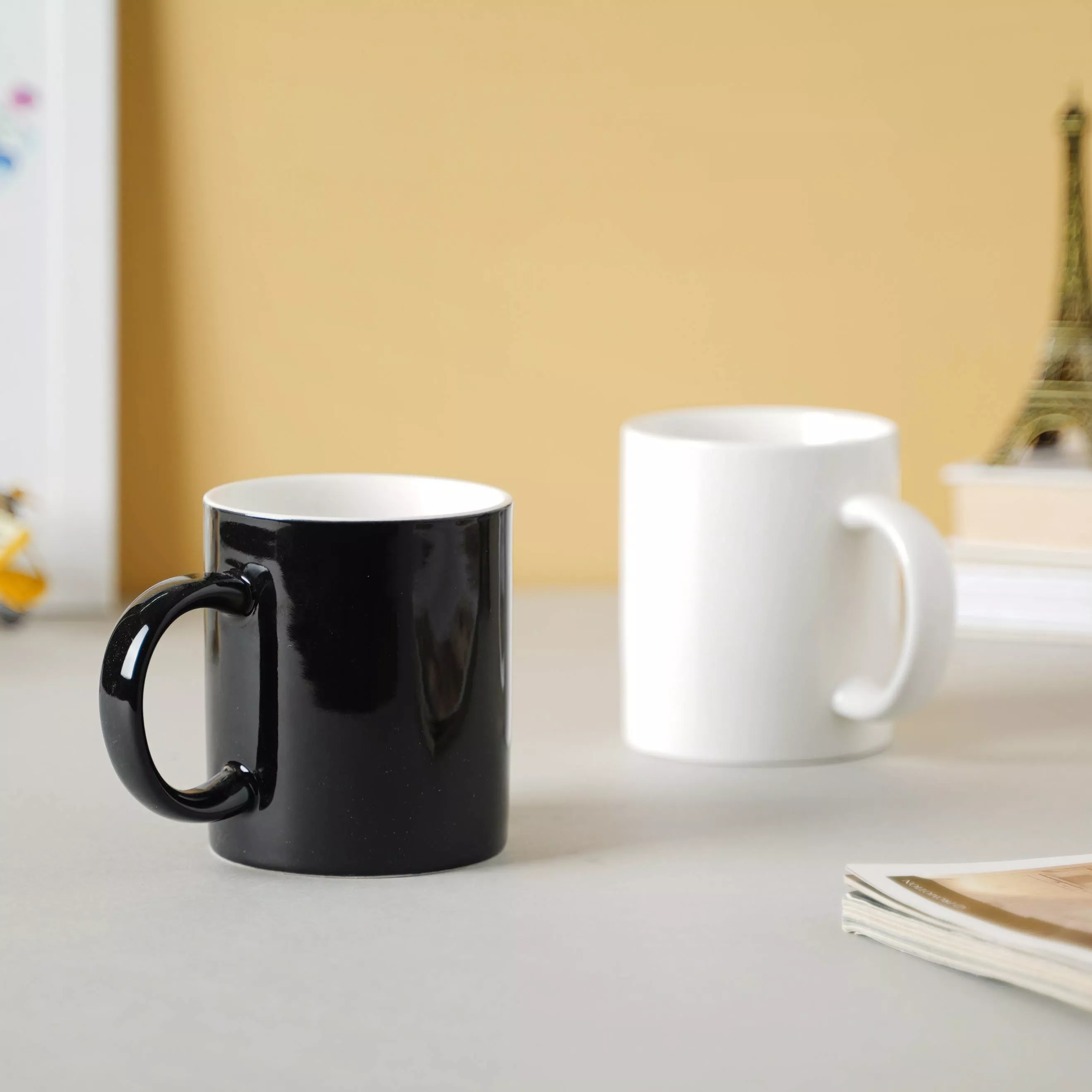 Hot Chocolate Cup|White&Black&Black