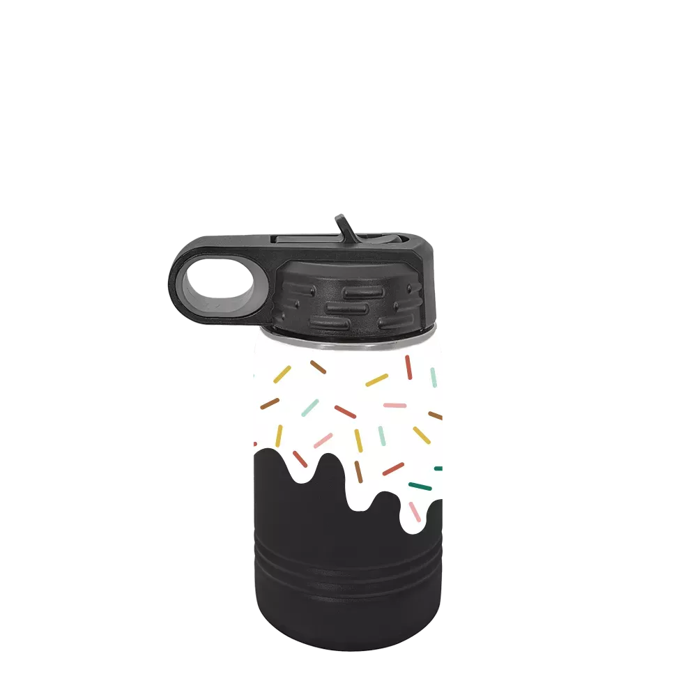Ice Cream Drip Wrap Kids Bottle | 12 oz