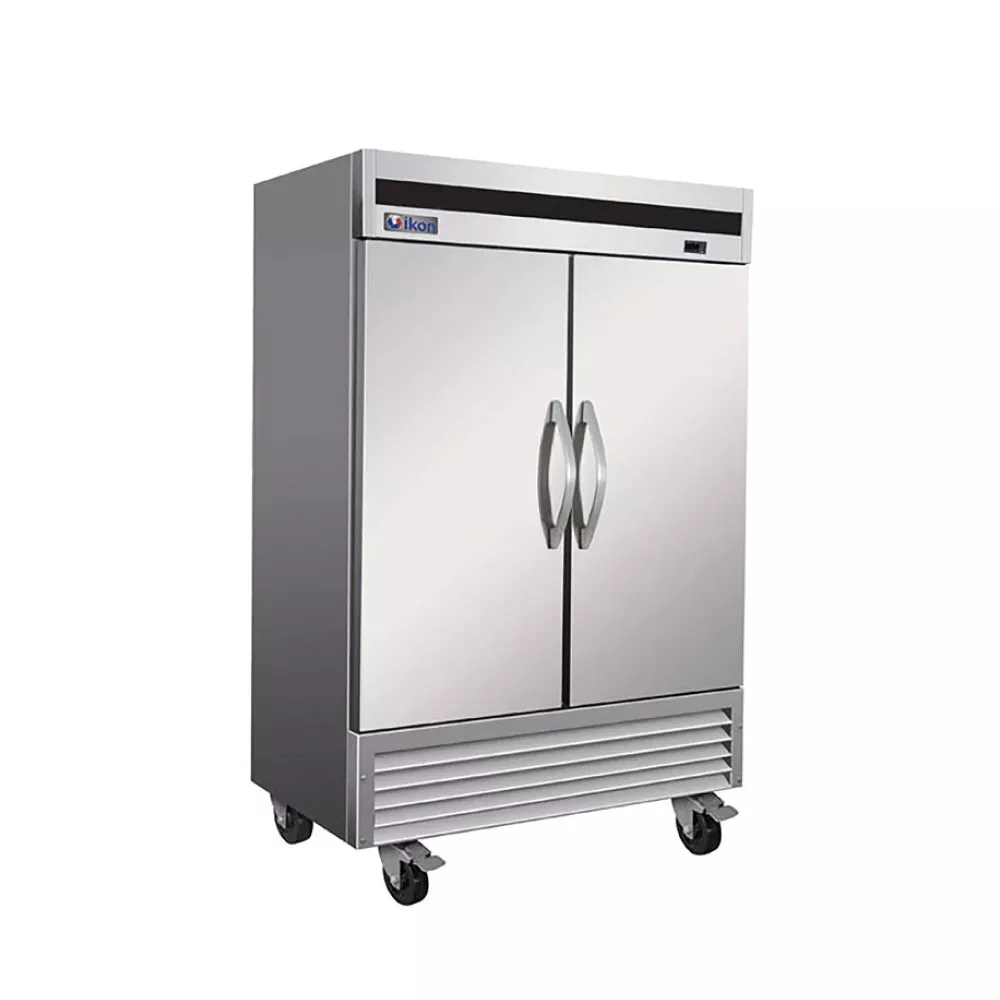 Ikon IB54R 54 Bottom Mount Solid 2-Door Reach-In Refrigerator