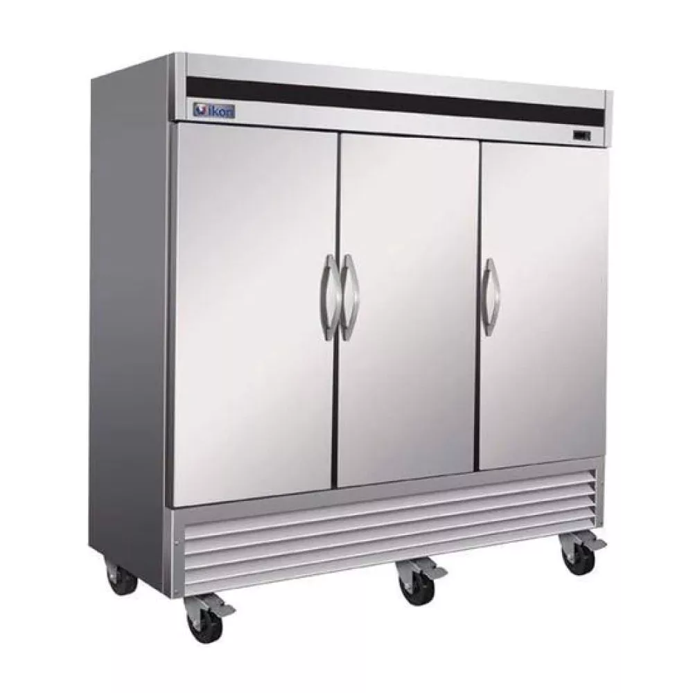 Ikon IB81R 81 Bottom Mount Solid Door Reach-In Refrigerator
