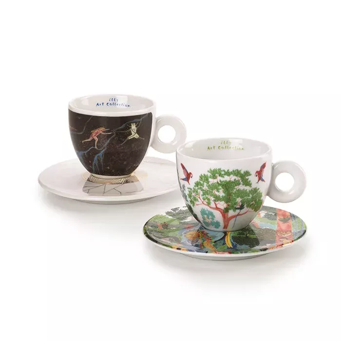 illy Art Collection Biennale 2024 Cappuccino Cups