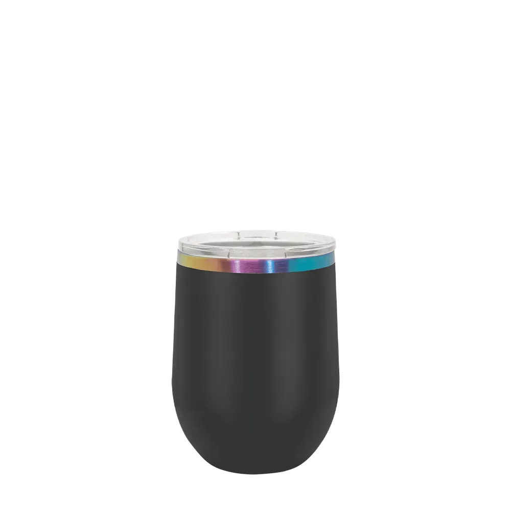 Ion Plated Stemless Wine Tumbler | 12 oz