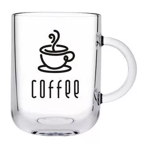 Ionic, 11oz clear glass mug|72&144&288&576|Clear