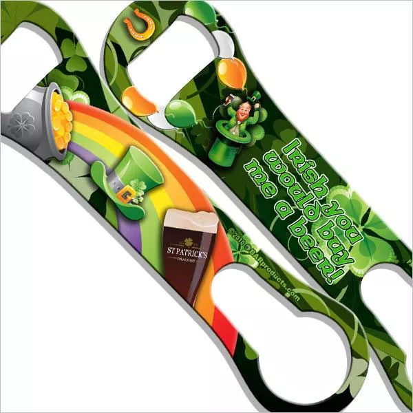 Irish You Would V-Rod Bottle Opener
