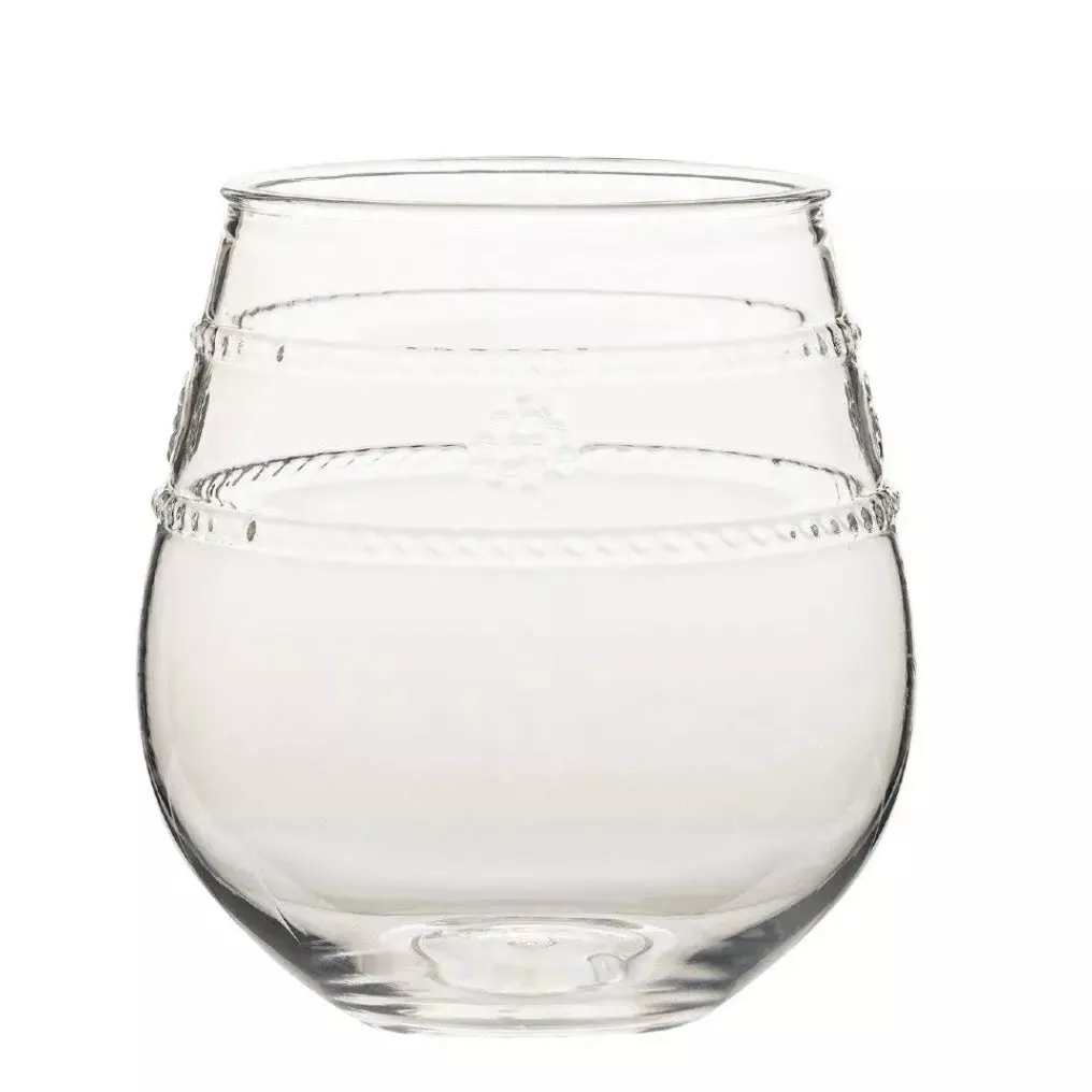 Isabella Acrylic Stemless Wine Glass