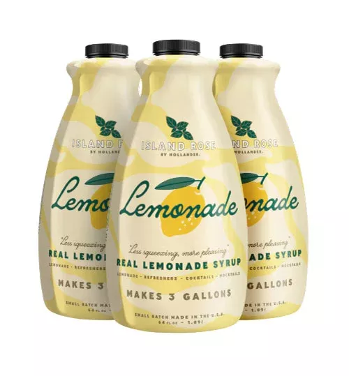 Island Rose Premium Lemonade Concentrate – 64 oz