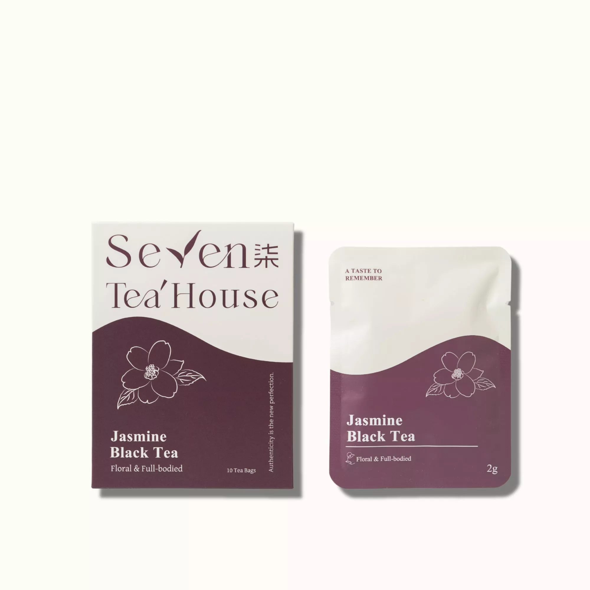 Jasmine Black Tea|Gift Box - 10 Count&Eco-Friendly Pack - 13 Count&Sachets - 3 Count