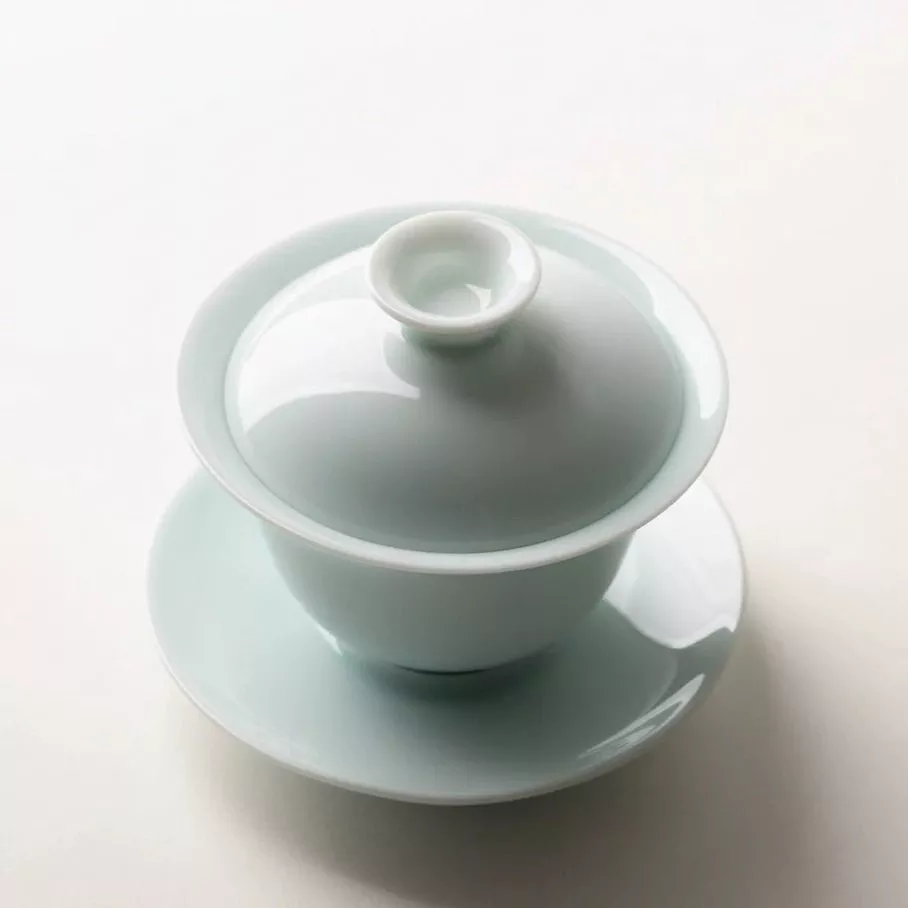 Jingdezhen Authentic Fen Qing Jade Gaiwan