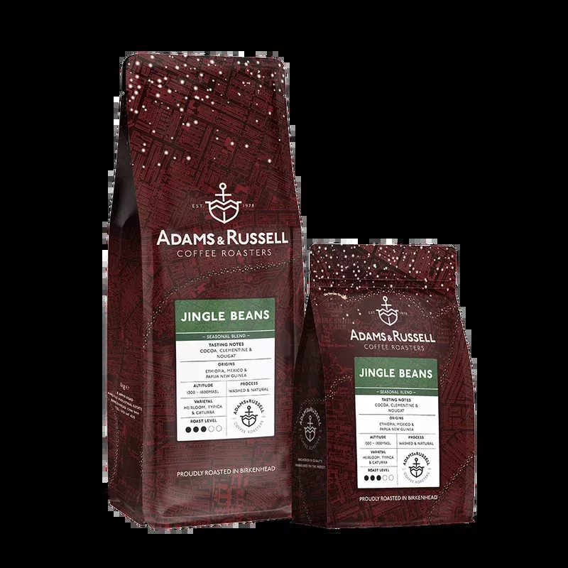 Jingle Beans – Adams & Russell Coffee Roasters