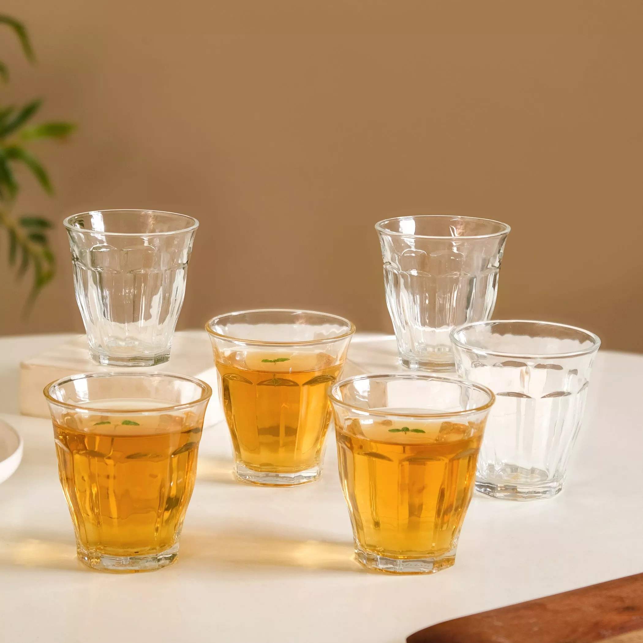 Juice Water Glasses Set Of 6 250ml