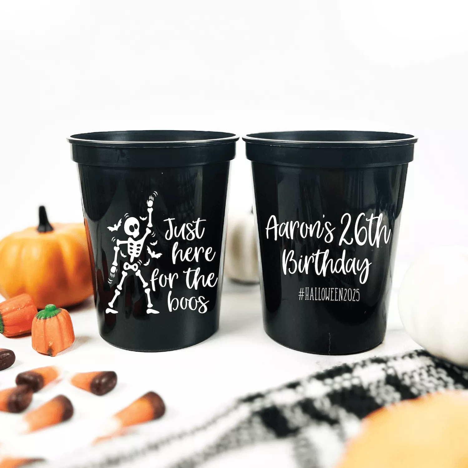 Just Here for the Boos Stadium Cups