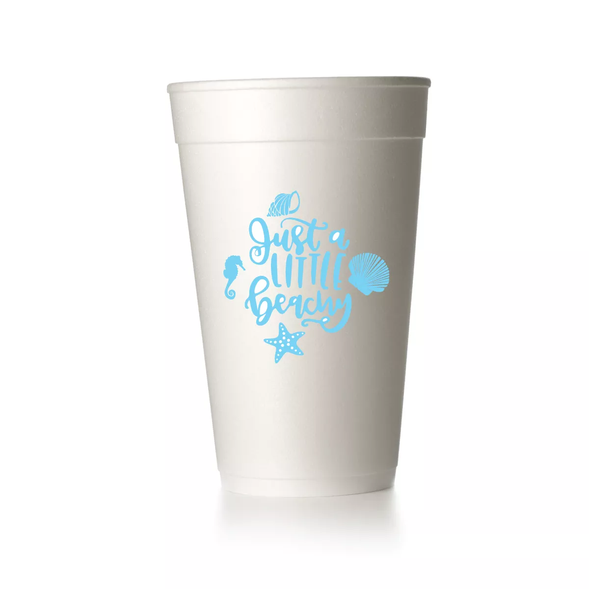 Just a Little Beachy Cups|Foam&Frost Flex