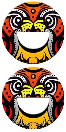 Kabuki Collection Round Bottle Openers