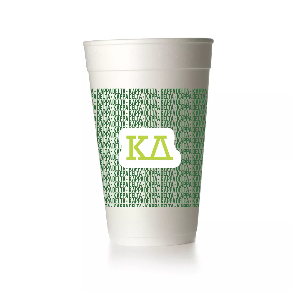 Kappa Delta Wrap Cups|Foam&Frost Flex