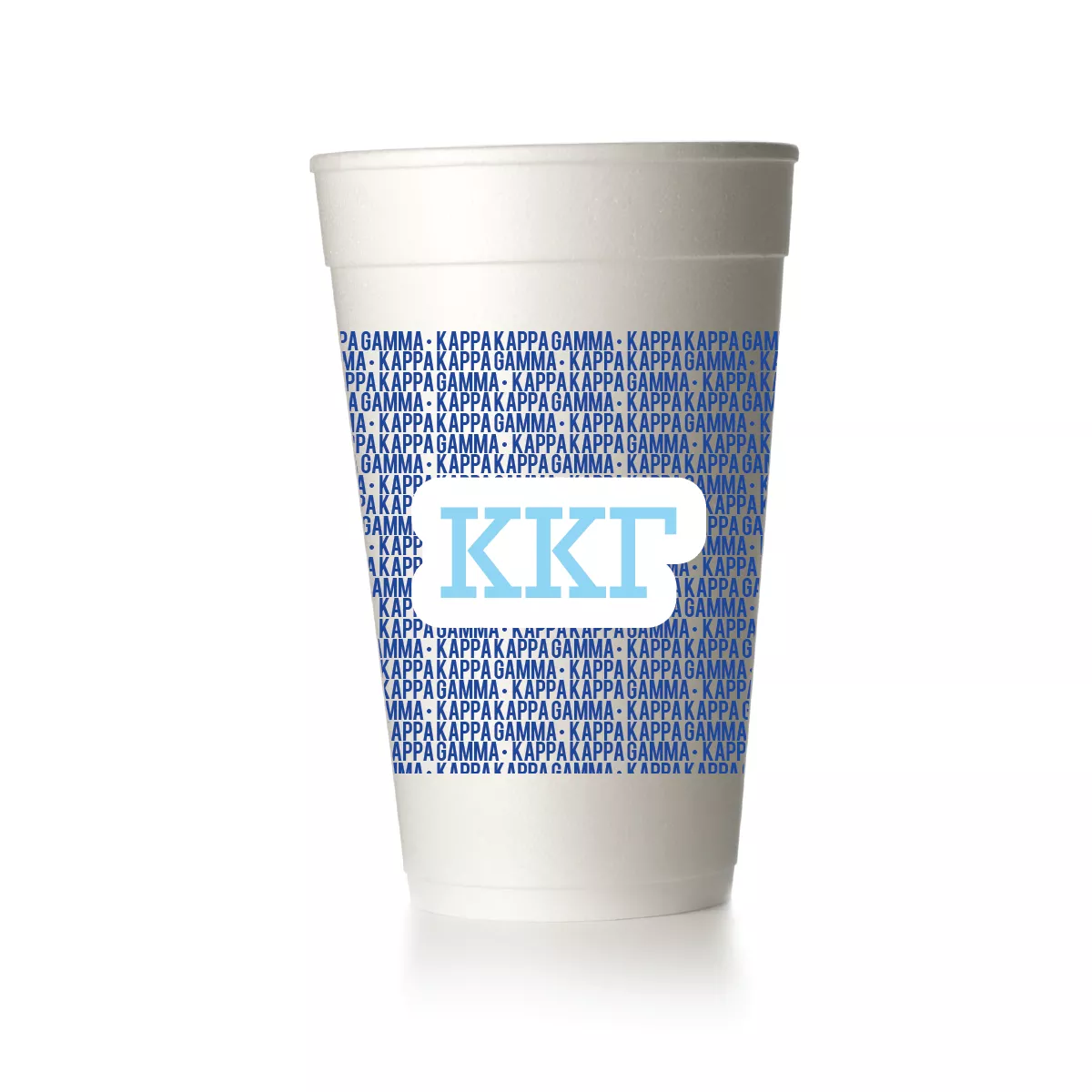 Kappa Kappa Gamma Wrap Cups|Foam&Frost Flex