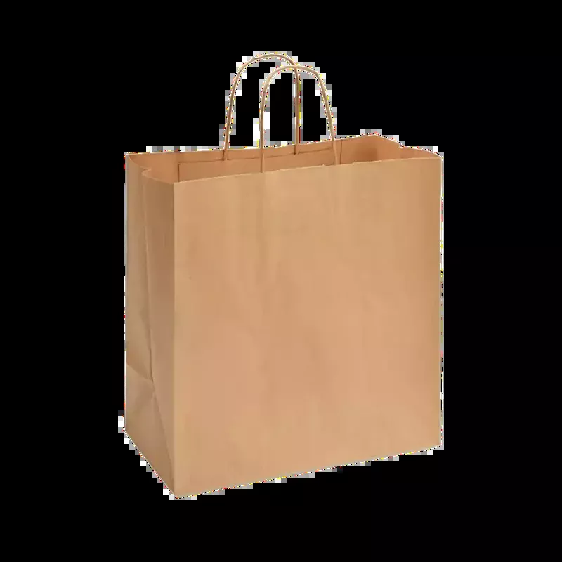 Karat Paper Bag with Twisted Handles