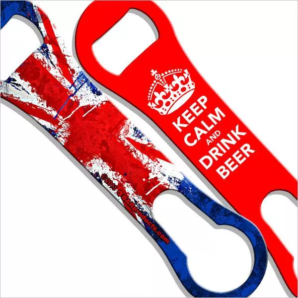 Keep Calm & Drink Beer V-Rod Bottle Opener