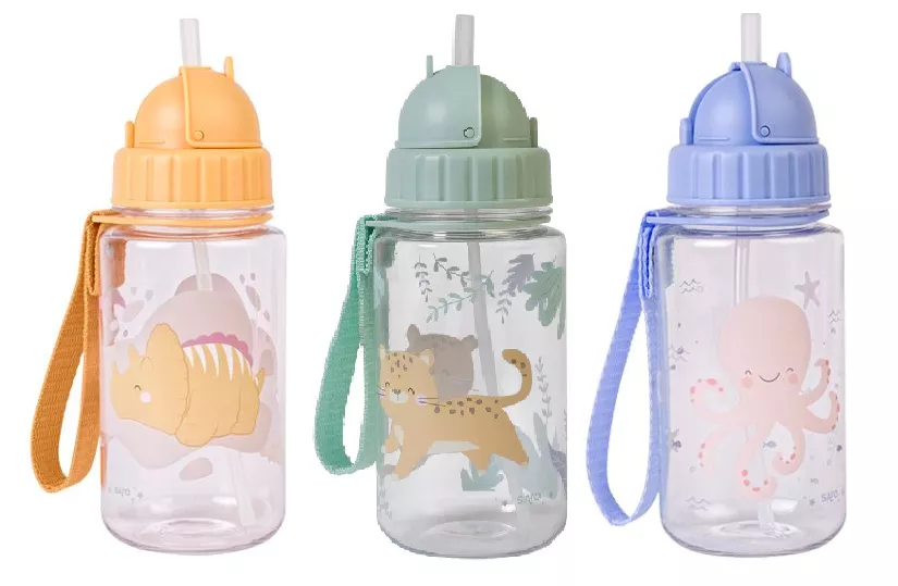 Kids Bottle W/ Straw