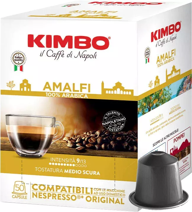 Kimbo AMALFI Nespresso compatible capsules