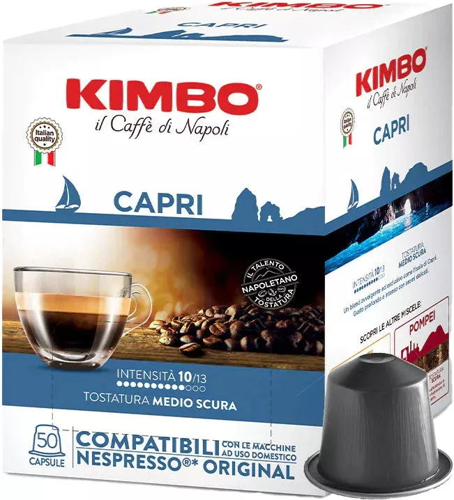 Kimbo Capri Nespresso compatible capsules