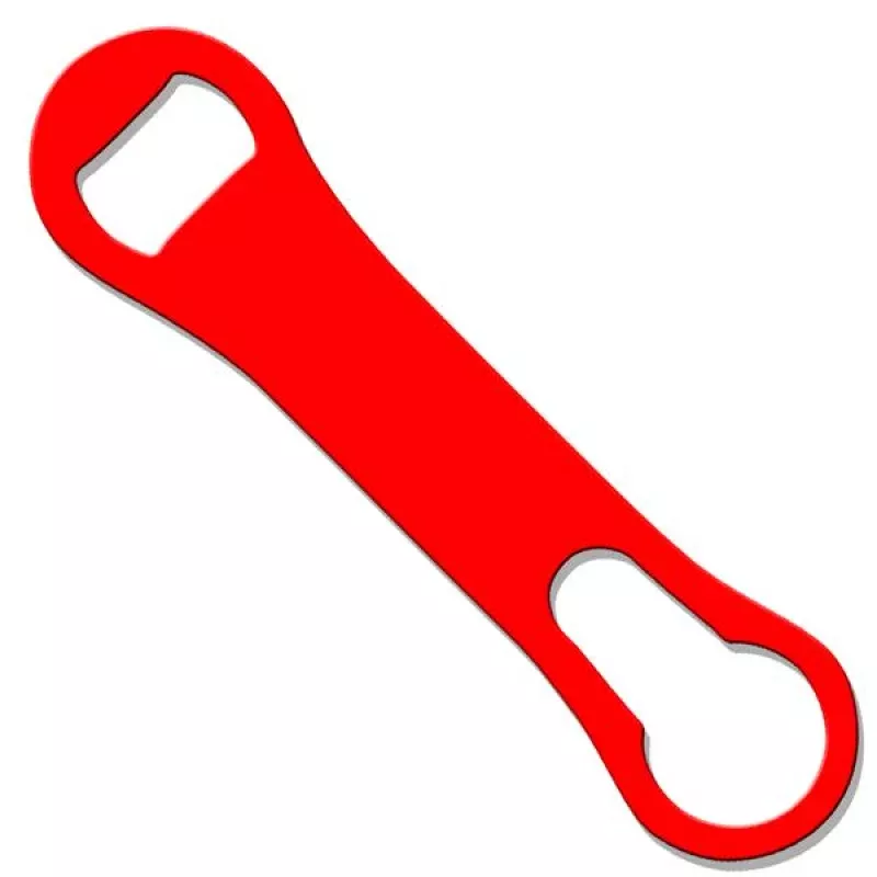 Kolorcoat V-Rod Bottle Opener - Red