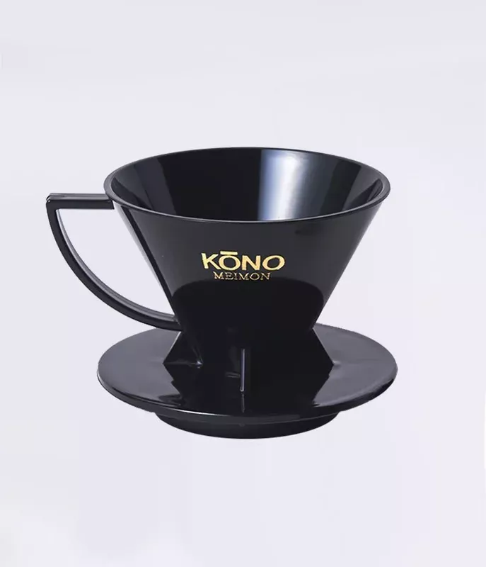 KONO Meimon Coffee Dripper – Black (2 Cup)
