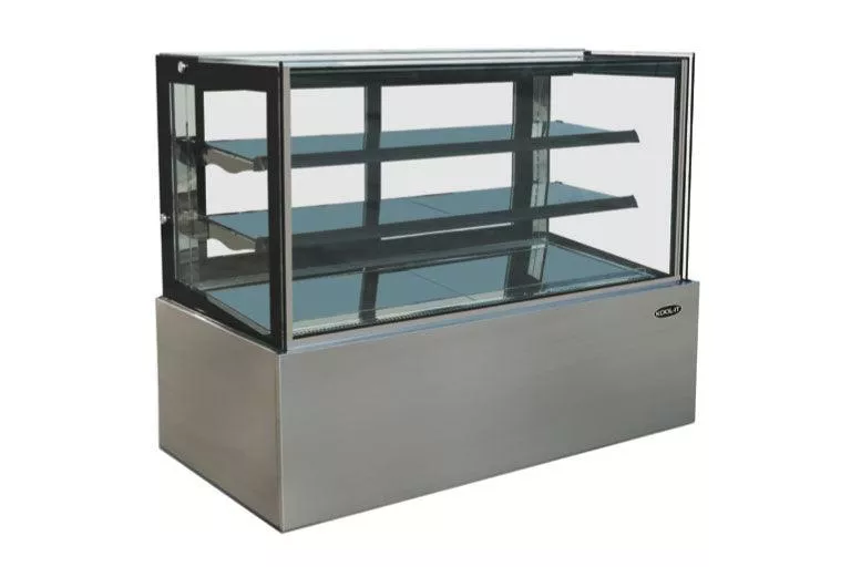 Kool-It KBF-60 60 Flat Glass Refrigerated Display Case