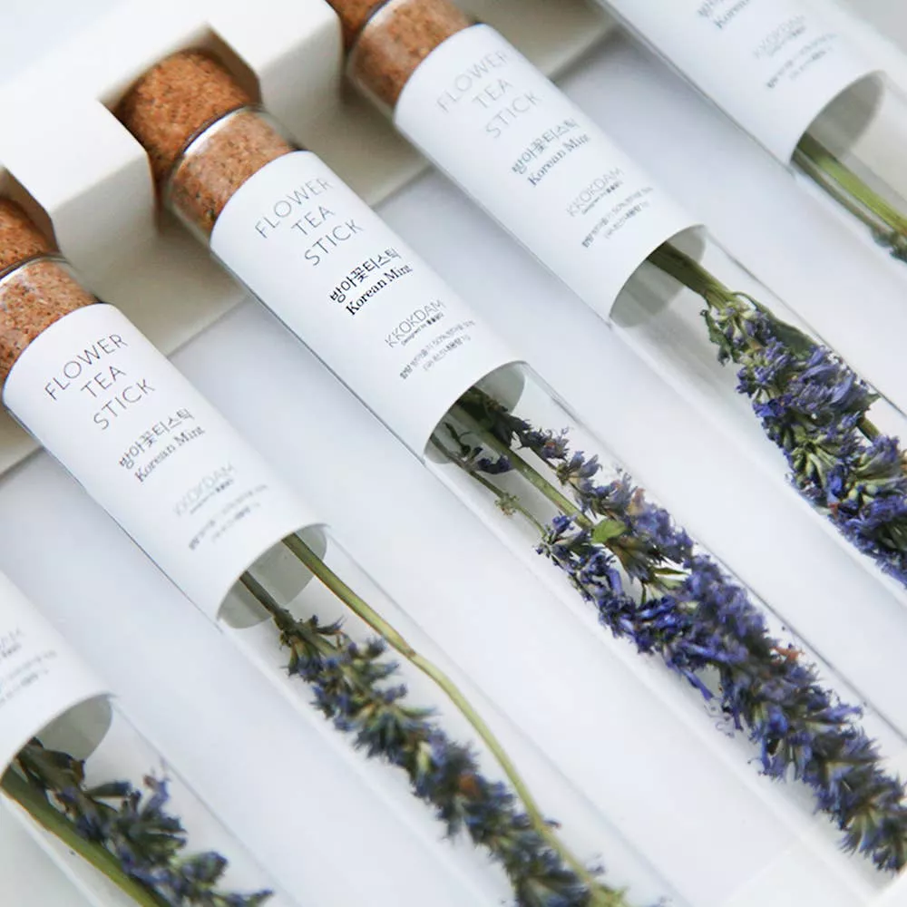 Korean Mint Flower Tea Stick(5ea) Gift Set