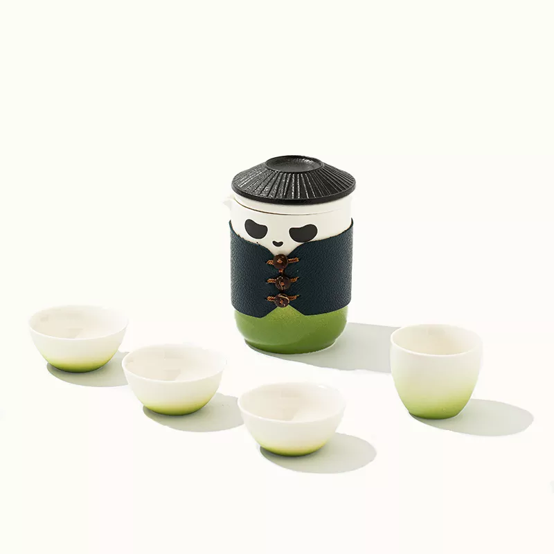 Kung Fu Panda Tea Set with Travel Case